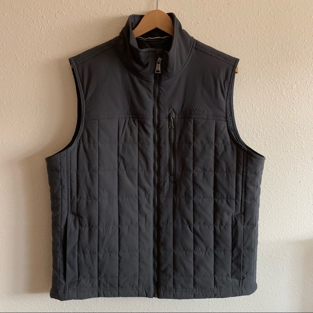 Orvis Grey Vest. Men’s Large
